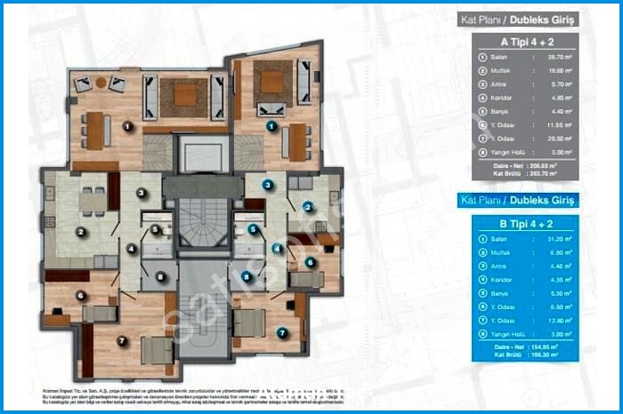 ataman taç kat planları görsel 2