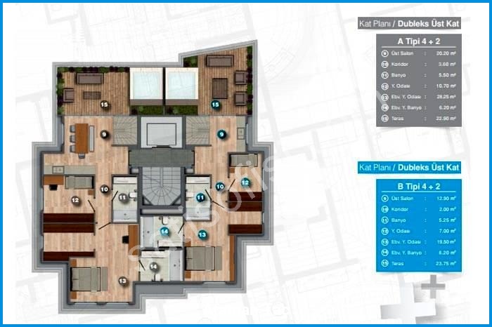 ataman taç kat planları görsel 3