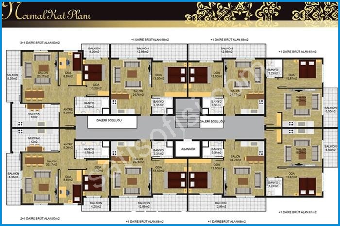 baladium bursa kat planları görsel 3