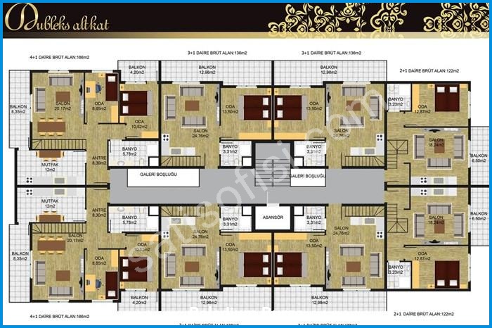 baladium bursa kat planları görsel 4