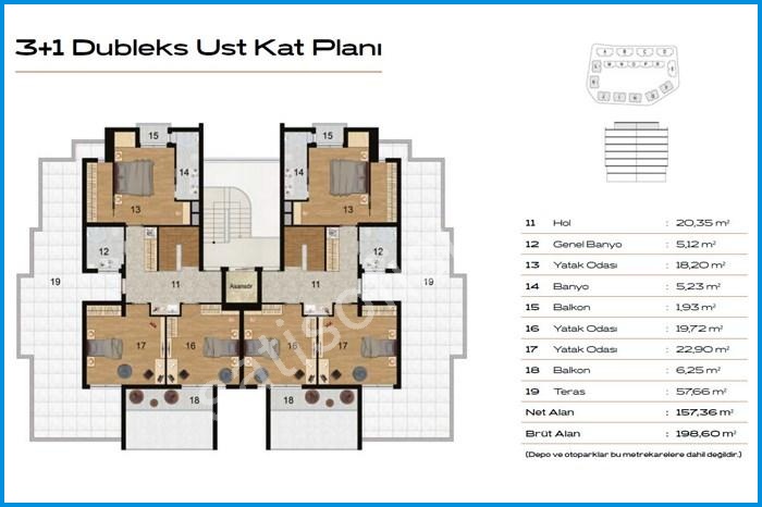 Balat İnci Kat Planları 4 balat i̇nci kat planları görsel 4
