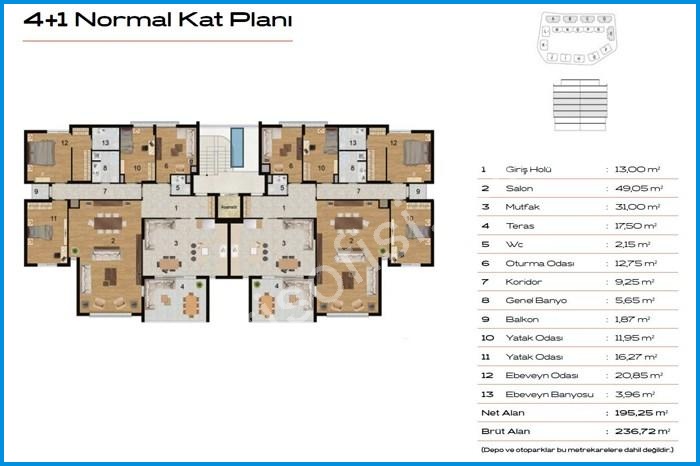Balat İnci Kat Planları 5 balat i̇nci kat planları görsel 5
