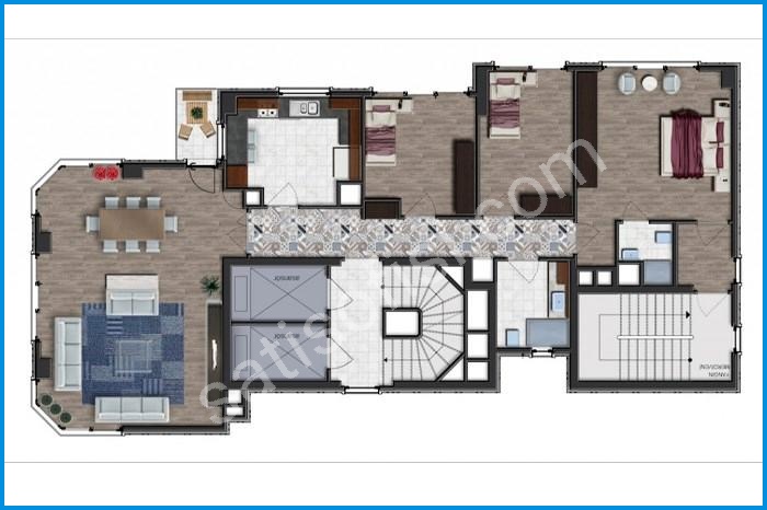 CT 45 Residence Kat Planları 1 ct 45 residence kat planları görsel 1