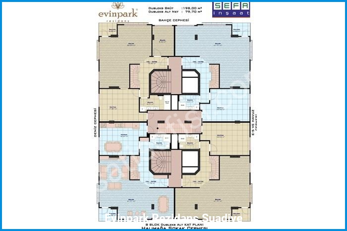 evinpark rezidans suadiye kat planları görsel 5