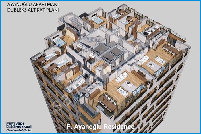 f. ayanoğlu residence kat planları görsel 4