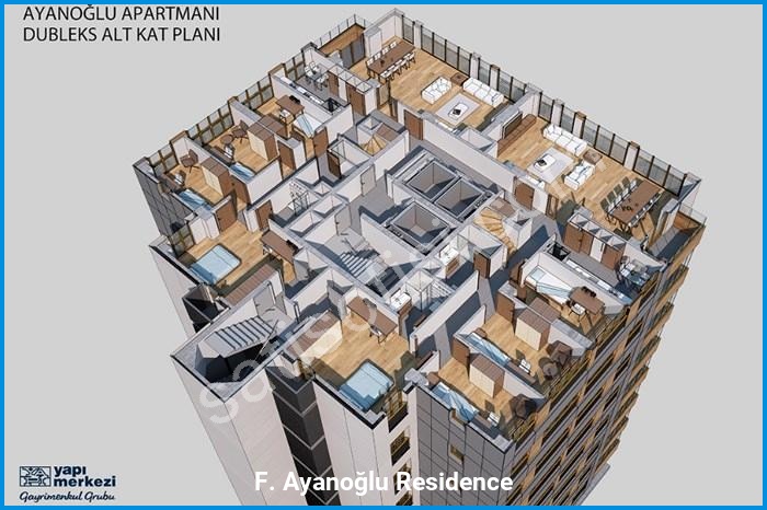 f. ayanoğlu residence kat planları görsel 5