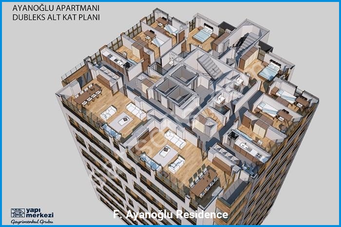 f. ayanoğlu residence kat planları görsel 6