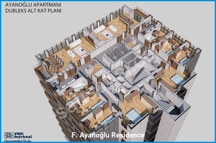 f. ayanoğlu residence kat planları görsel 7