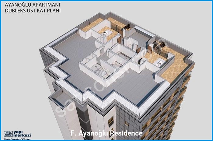 f. ayanoğlu residence kat planları görsel 9