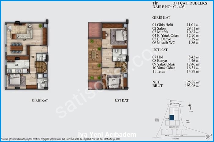 i̇va yeni acıbadem kat planları görsel 16