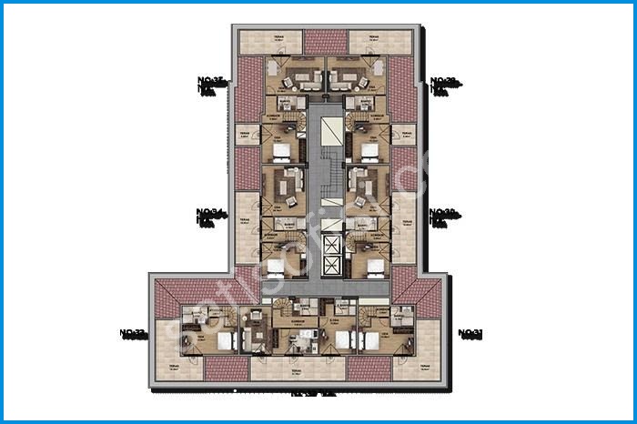 i̇va yeni acıbadem kat planları görsel 2