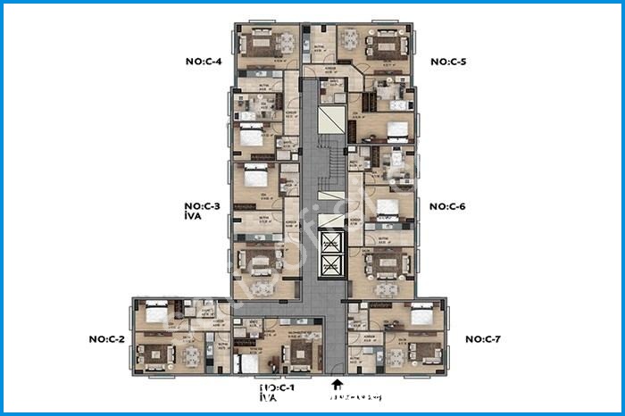 i̇va yeni acıbadem kat planları görsel 4