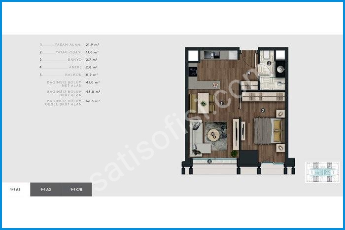 mesa koz kat planları görsel 2