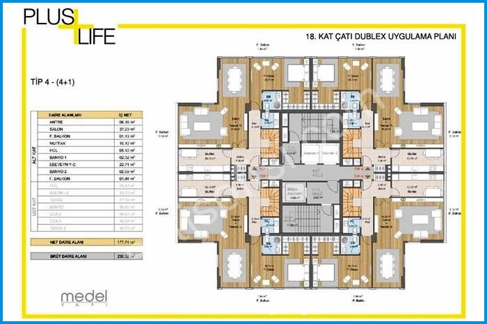 plus life kozyatağı kat planları görsel 2