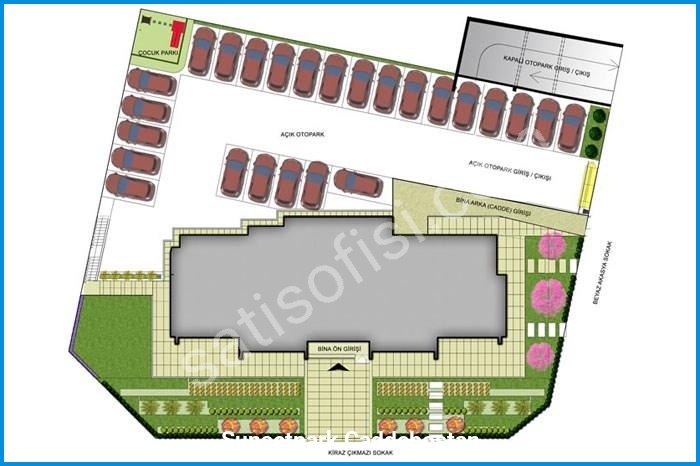 sunsetpark caddebostan kat planları görsel 1