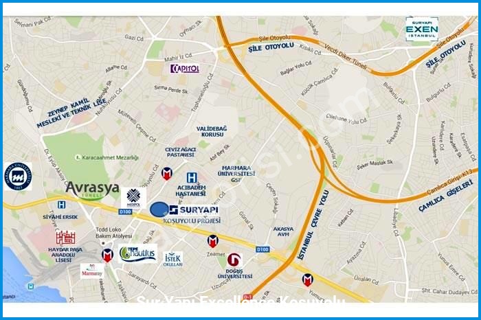 sur yapı excellence koşuyolu kat planları görsel 1