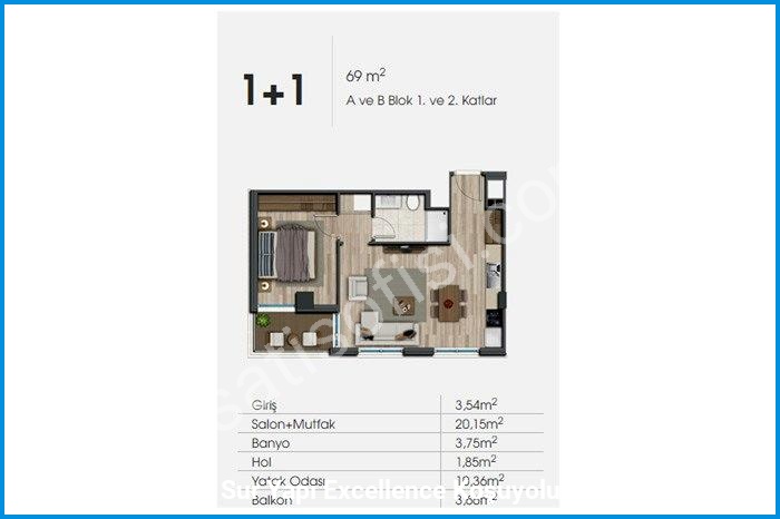 sur yapı excellence koşuyolu kat planları görsel 7