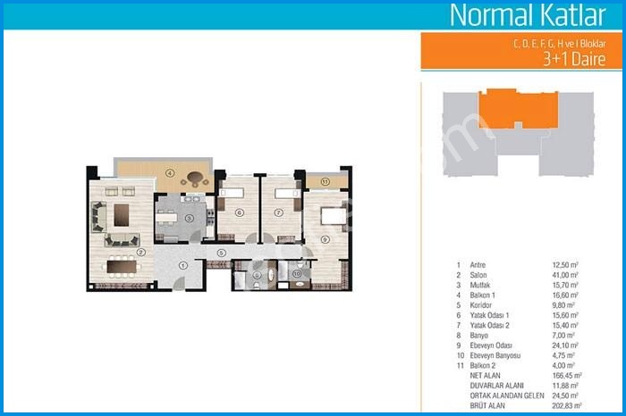 Turkuaz Plus Kat Planları 6 turkuaz plus kat planları görsel 6
