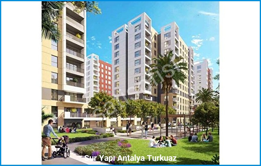 Sur Yapı Antalya Turkuaz - Proje Görseli 1
