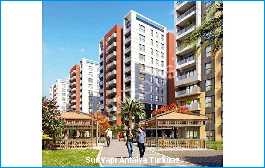 Sur Yapı Antalya Turkuaz - Proje Görseli 13