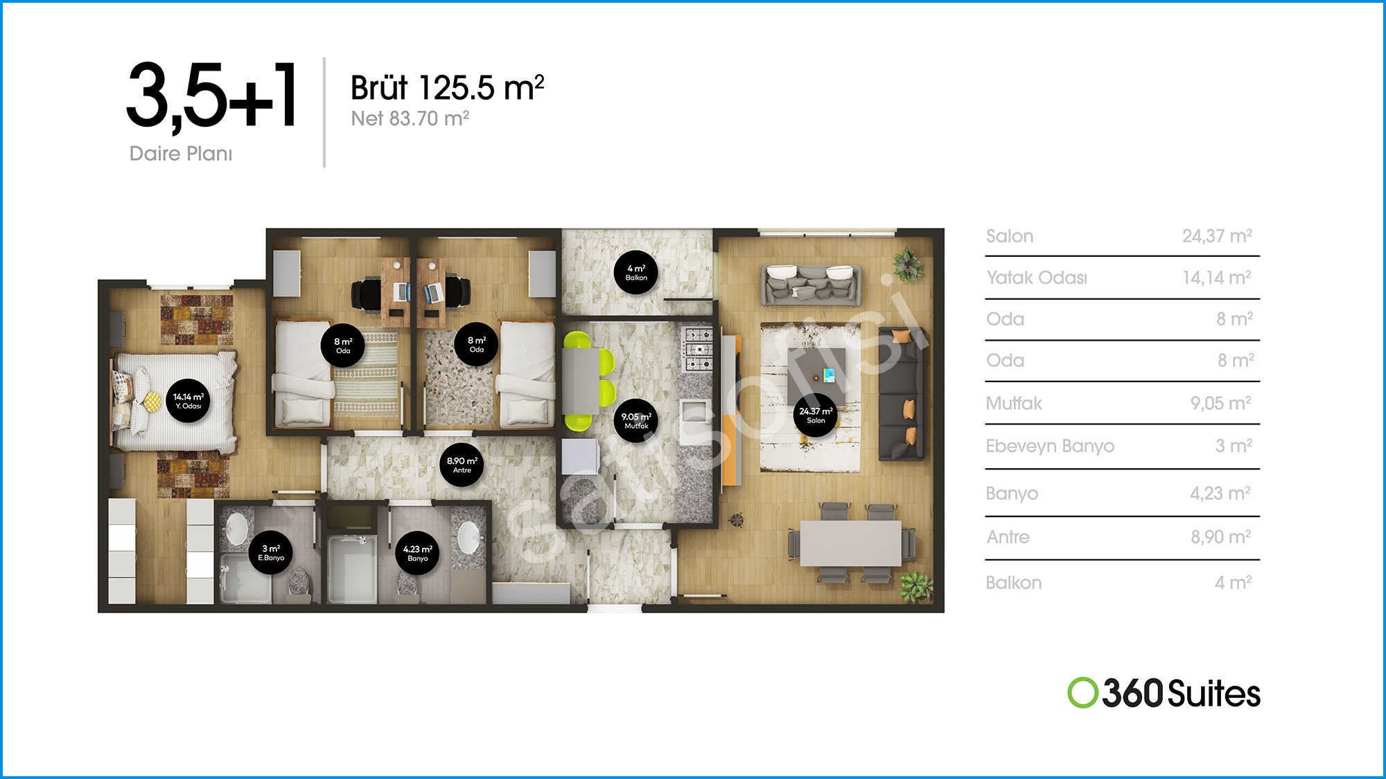 360 Suites görsel 17
