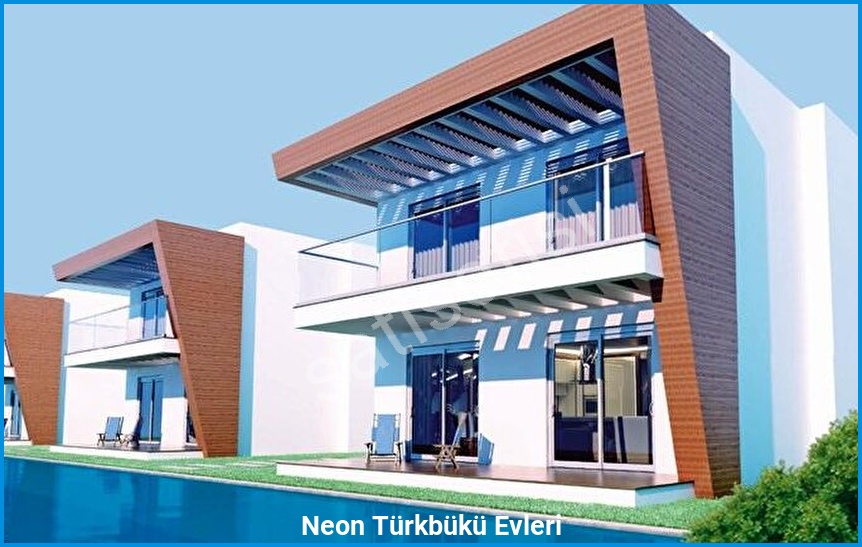 Neon Türkbükü Evleri