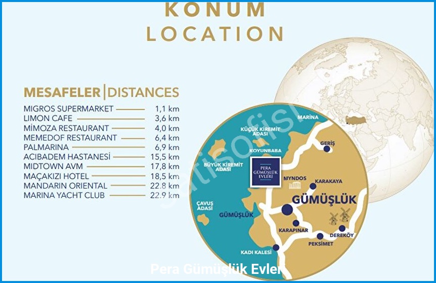 Pera Gümüşlük Evleri 15