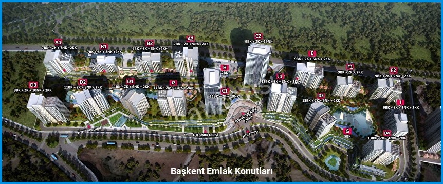 Başkent Emlak Konutları görsel 14