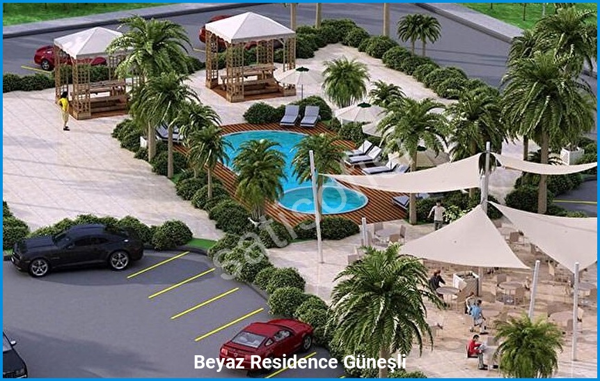 Beyaz Residence Güneşli görsel 5
