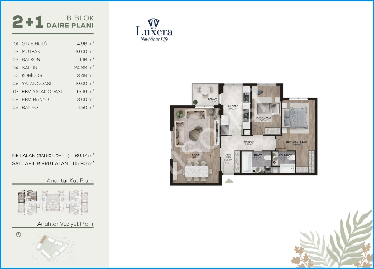 Luxera Nevbahar Life 20