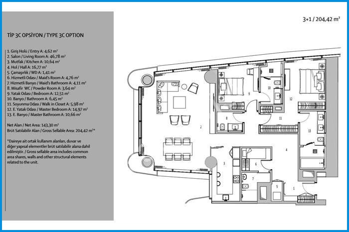 The Address Residence İstanbul — görsel