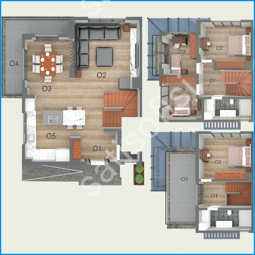 Villa Nova Sarımeşe görsel 17