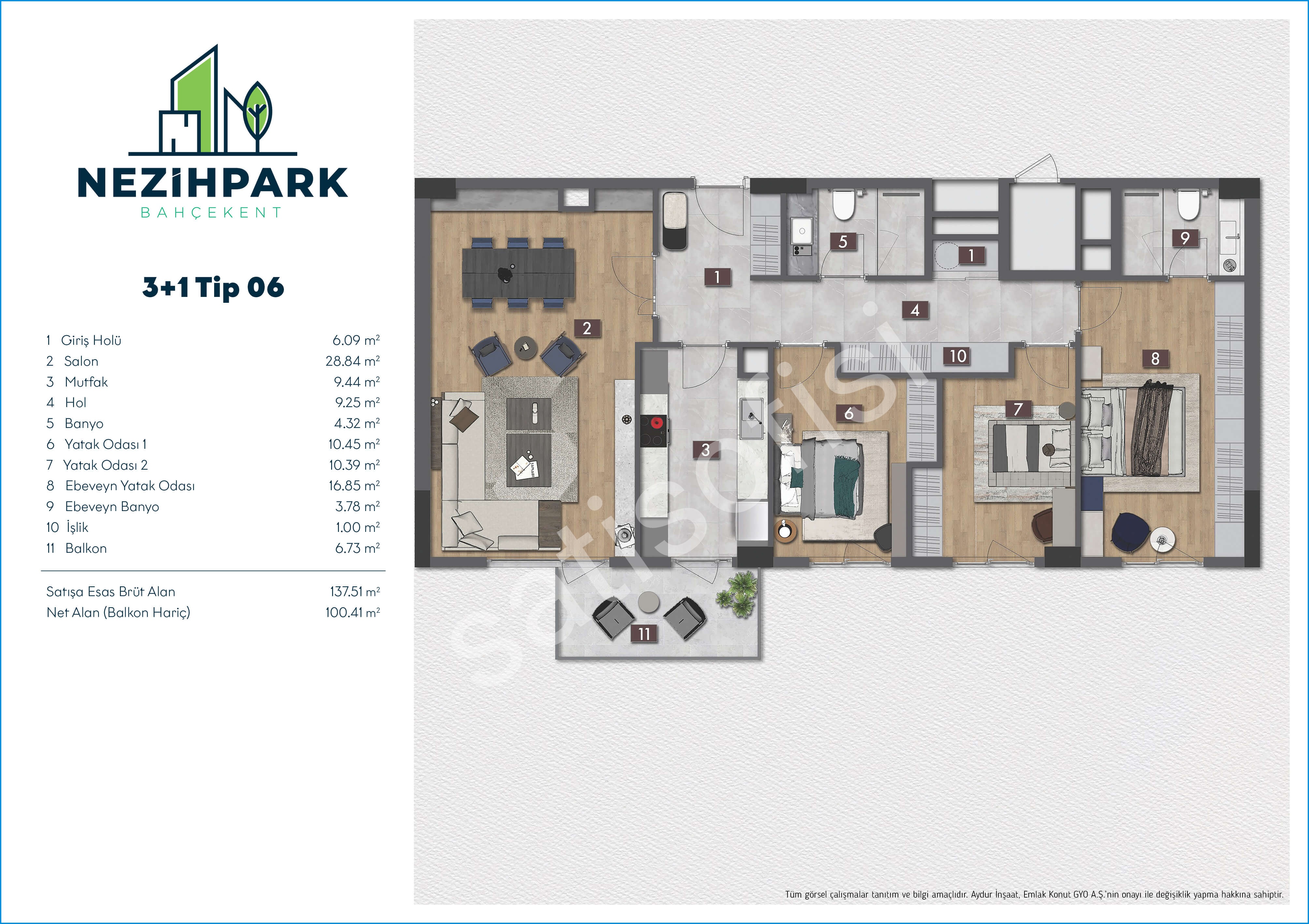 Nezihpark Bahçekent görsel 24