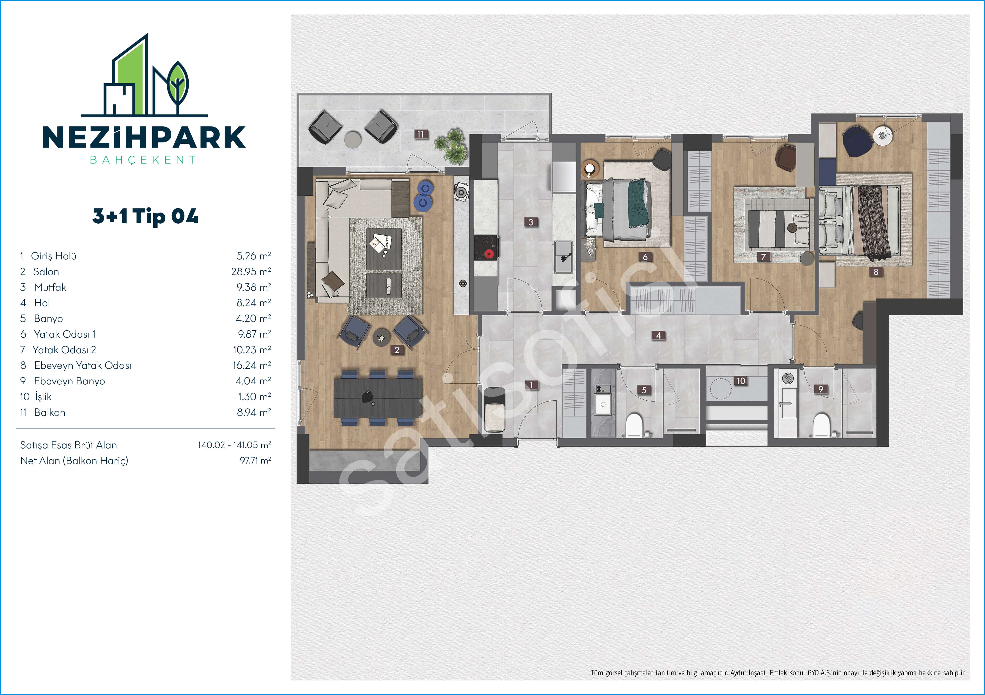 Nezihpark Bahçekent görsel 25