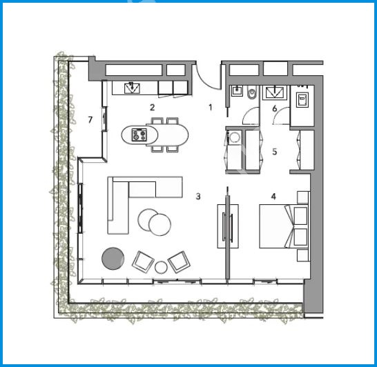 Ataköy Marina Park Residence 99 görsel 8