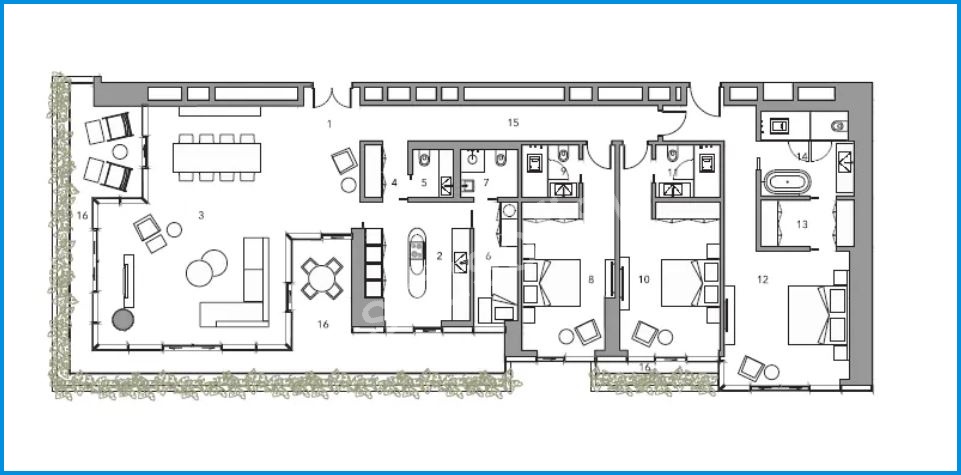Ataköy Marina Park Residence 99 görsel 10