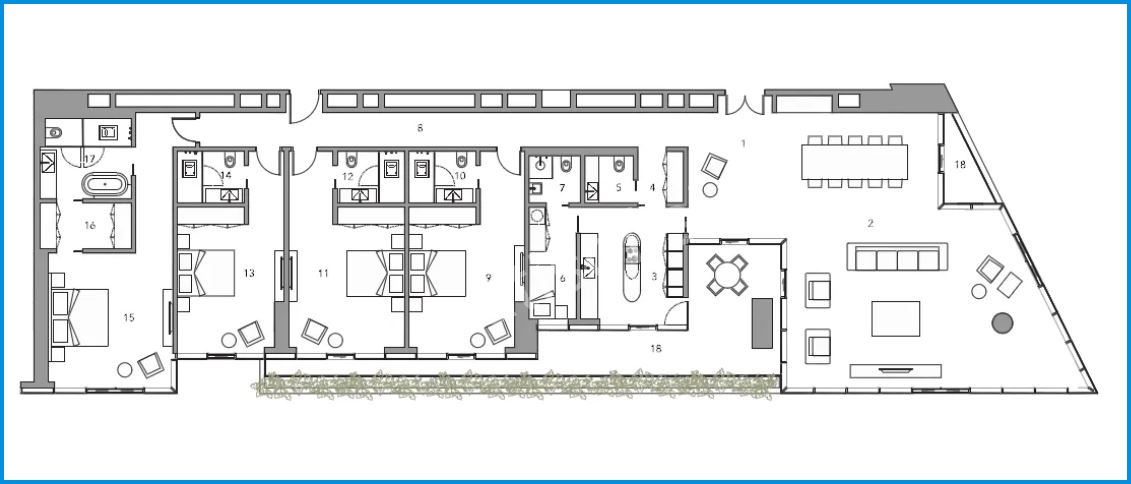 Ataköy Marina Park Residence 99 görsel 11