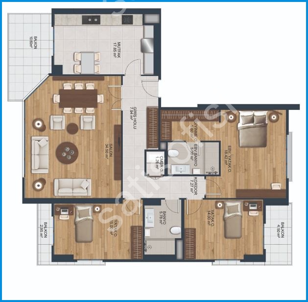 Deniz İstanbul Marina Residence görsel 8