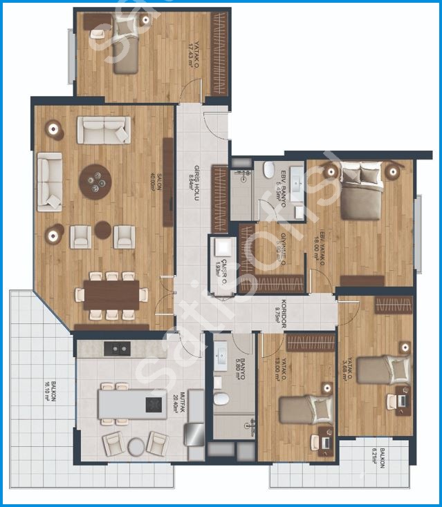 Deniz İstanbul Marina Residence görsel 9