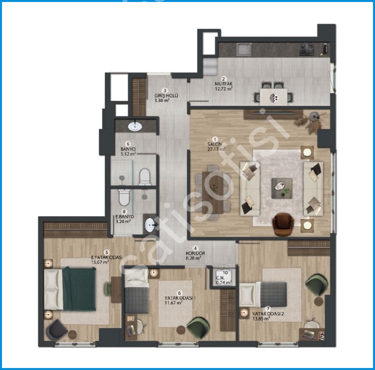 Flat 24 görsel 19