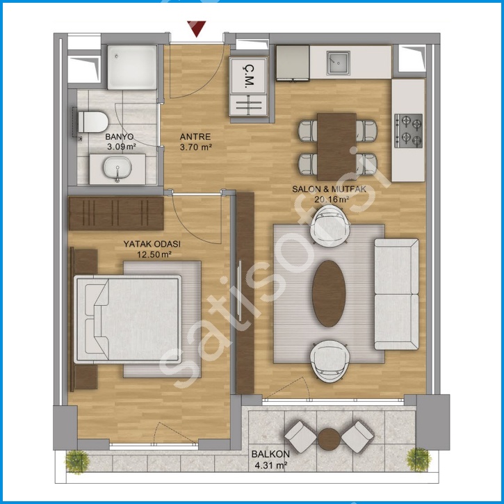 Nidapark Çankaya görsel 16