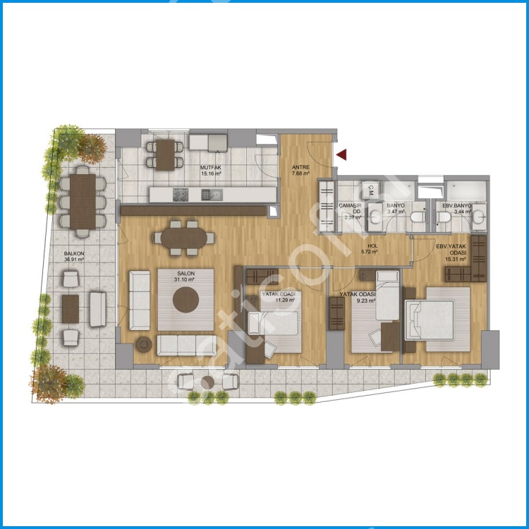 Nidapark Çankaya görsel 21