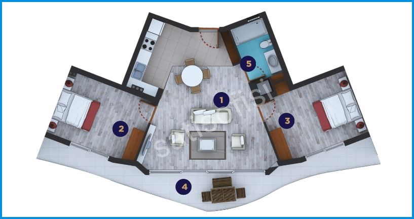 Sirius Loft Residence görsel 8
