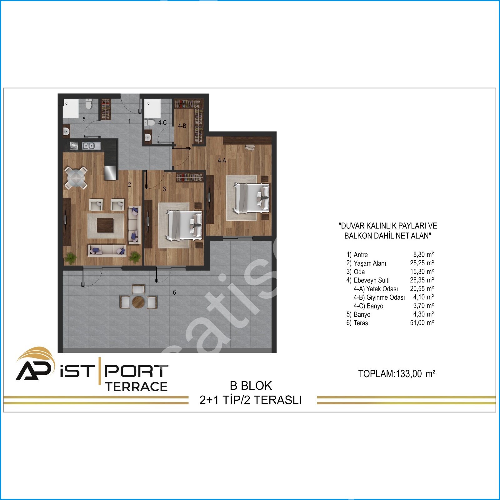 AP İst Port & Terrace 46