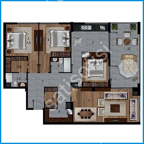 AP İst Port & Terrace 55