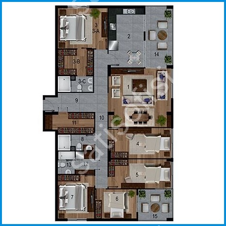 AP İst Port & Terrace 60