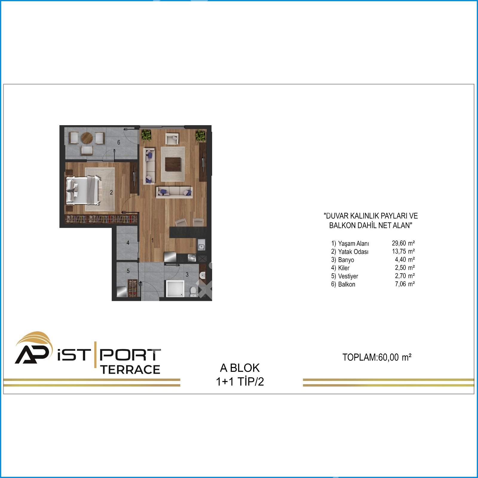 AP İst Port & Terrace 25