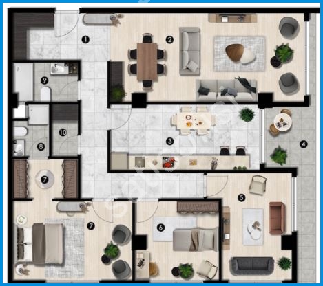 Alpiş Viale House görsel 10