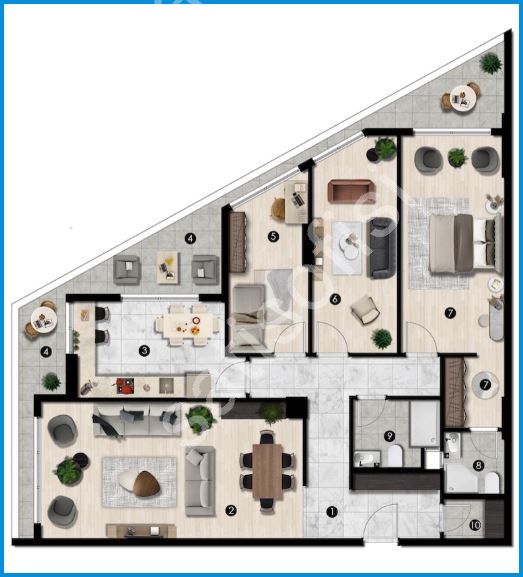 Alpiş Viale House görsel 11