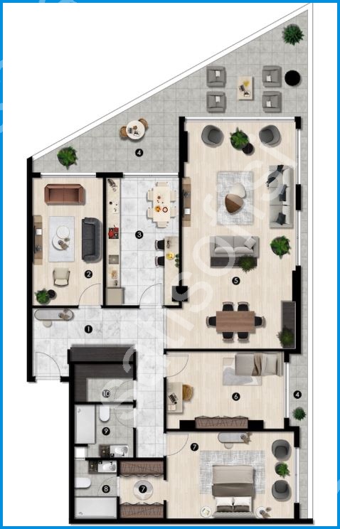 Alpiş Viale House görsel 13
